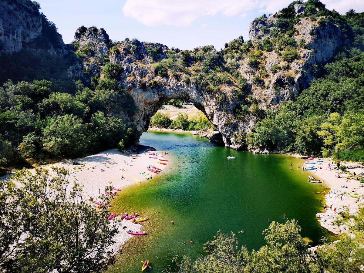 Вилла Domaine De L Astic Валлон-Пон-д'Арк Экстерьер фото